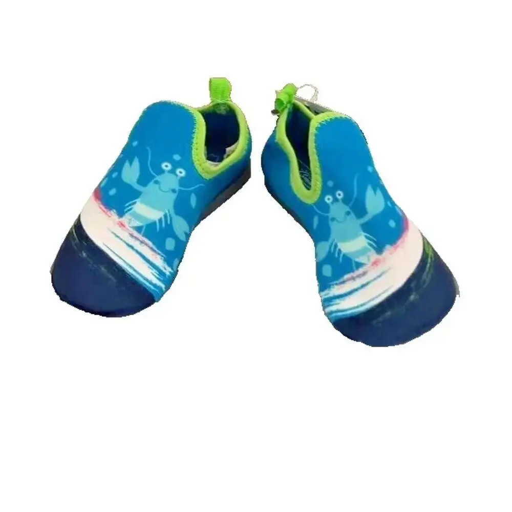 Sun Smart Hi-Top Kids Water Shoes Size: Medium 7-8 Lobster UPF 50+ New